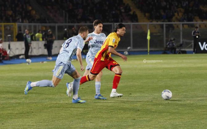 Il Lecce perde di misura contro la Vecchia Signora, Lecce-Juventus, 0-1 - Corriere Salentino