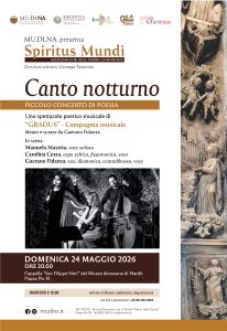 “Canto Notturno. Piccolo concerto di poesia”, spettacolo poetico-musicale a Nardò - Corriere Salentino