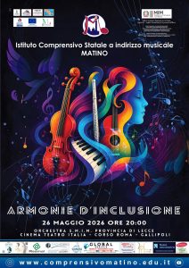 Al Teatro Italia di Gallipoli l’Istituto Comprensivo Statale di Matino presenta il concerto della Rete S.M.I.M. “Armonie d’Inclusione” - Corriere Salentino