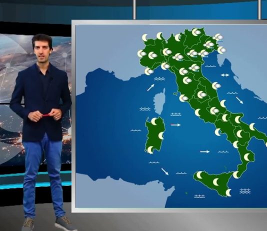 Le previsioni meteo di domani 27 maggio