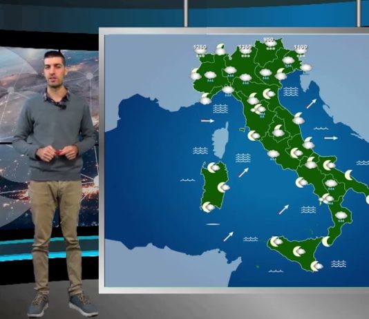 Le previsioni meteo di domani 14 maggio