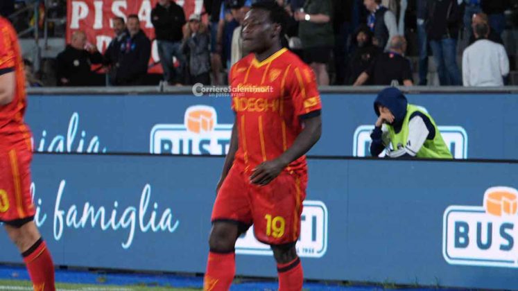 Lecce corsaro allunga sulla Cremonese, Banda e Cheddira condannano il Pisa alla B - Corriere Salentino