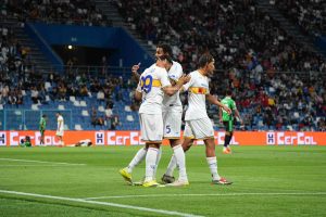Vittoria pesante dei giallorossi all’ultimo respiro, il Lecce vince contro il Sassuolo 3 a 2 - Corriere Salentino