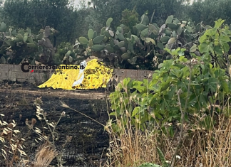 Tragedia a Soleto: pulisce il fondo agricolo, muore carbonizzato