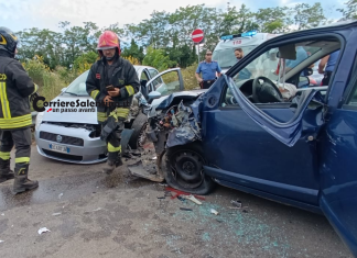 Scontro frontale sulla Statale 274. Feriti trasportati in ospedale