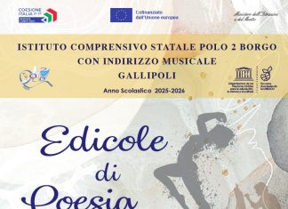 “Edicole di poesia”: l’ I.C. Polo 2 di Gallipoli presenta un viaggio transgenerazionale tra versi, musica e coreografie alla scoperta dell’identità territoriale