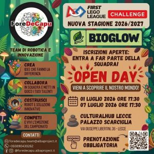 Domani e il 7 luglio a Palazzo Scarciglia l'Open day di scienza e robotica per ragazzi con "Foredecapu" - Corriere Salentino