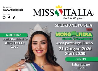 Miss Italia, il tour pugliese 2026 parte da Surbo