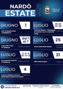 Nardò Estate 2026, il calendario degli eventi di spettacolo - Corriere Salentino