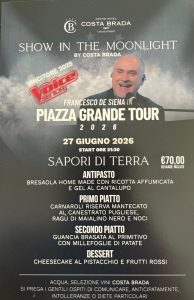 Torna lo “Show in the Moonlight” del Costa Brada: quattro serate evento tra musica, comicità e grandi stelle - Corriere Salentino