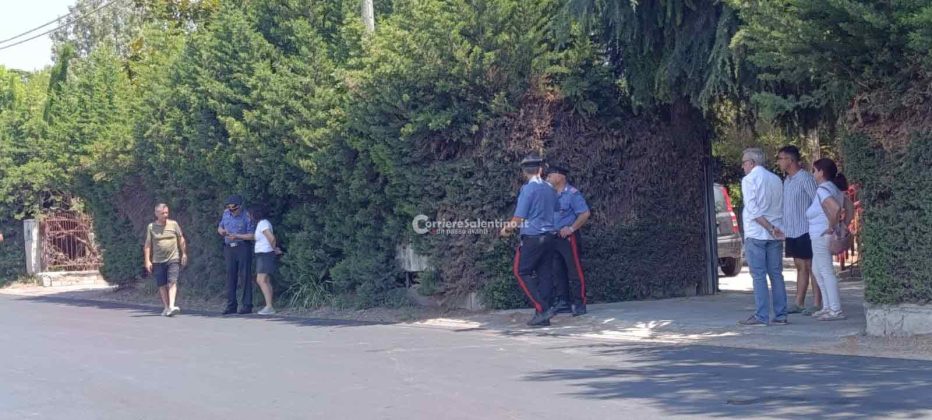 Giallo ad Aradeo: coppia aggredita in una villa, un ferito da arma da fuoco - Corriere Salentino