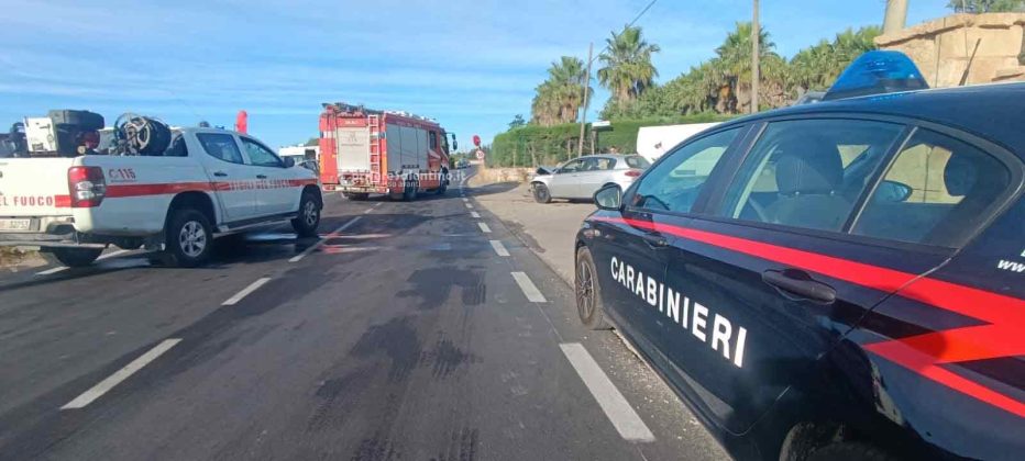 Schianto sulla provinciale, due feriti trasportati in ospedale - Corriere Salentino