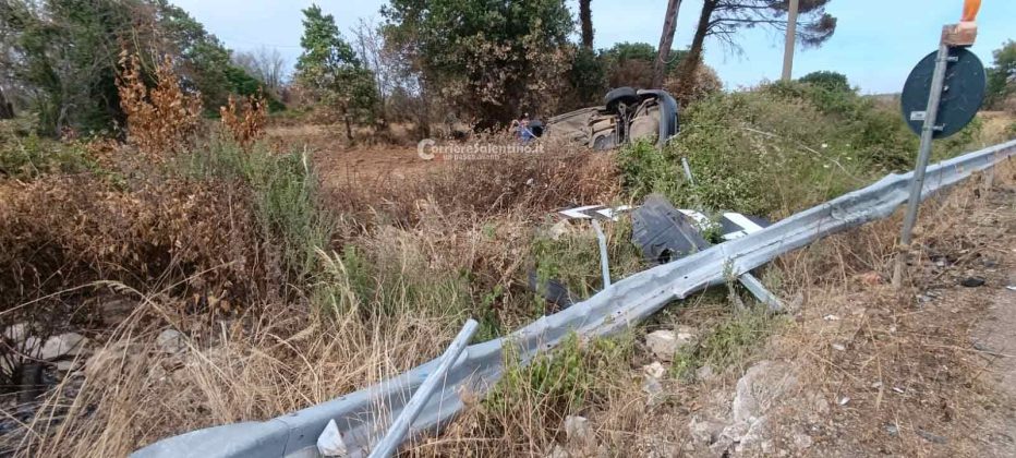 Quattro feriti in uno scontro tra due auto, il più grave portato in ospedale in codice rosso - Corriere Salentino