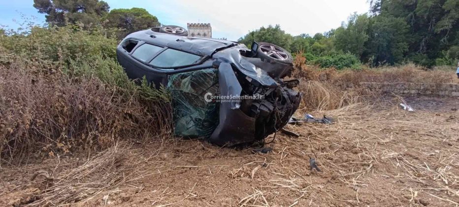 Quattro feriti in uno scontro tra due auto, il più grave portato in ospedale in codice rosso - Corriere Salentino