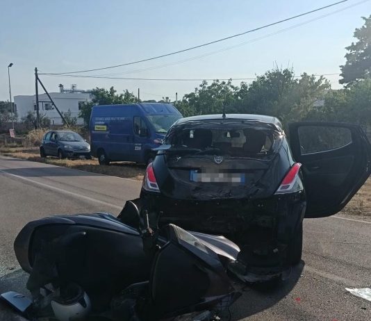 Scontro sulla Sp 181: un giovane in codice rosso