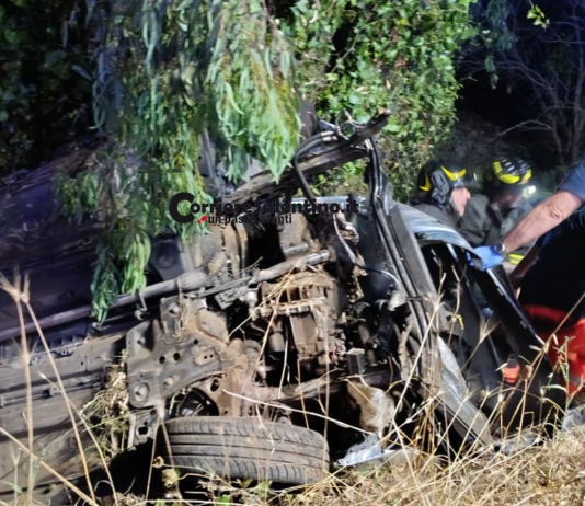 Tragedia sulla strada: perde il controllo dell’auto e finisce nella scarpata, muore un 46enne
