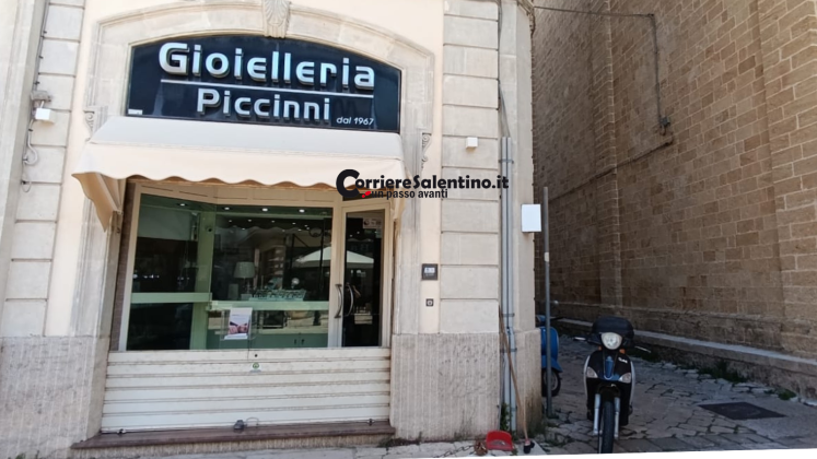 Gioiellerie nel mirino dei malviventi: prima un tentato furto, poi un colpo riuscito nel Sud Salento - Corriere Salentino