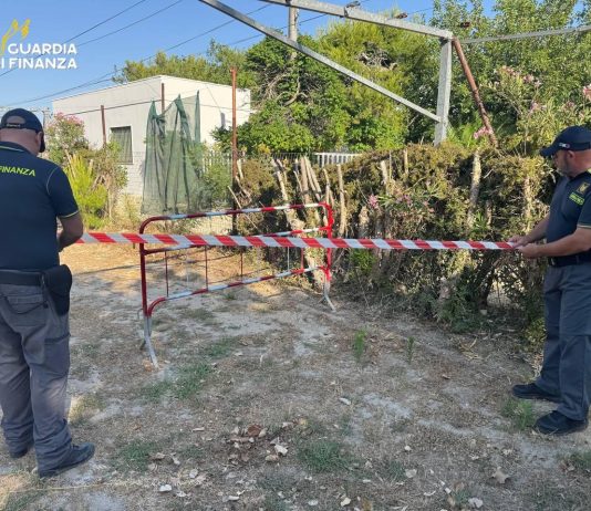 Gallipoli, scoperto e sequestrato un camping totalmente abusivo di 8mila metri quadrati