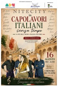 "Capolavori italiani senza tempo", musica e beneficenza - Corriere Salentino