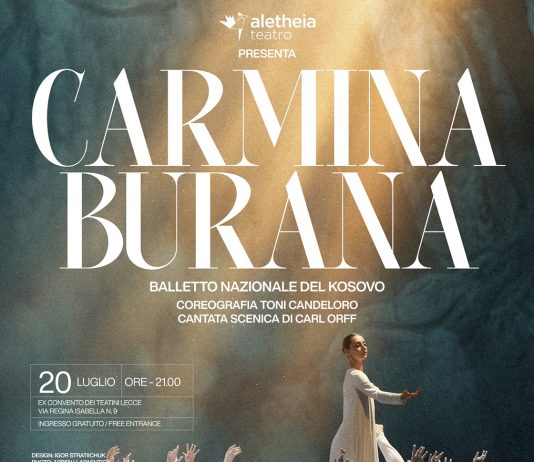 Lunedì 20 luglio a Lecce “Carmina burana” il Balletto Nazionale del Kosovo