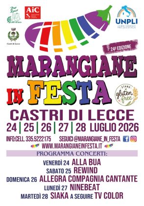 Marangiane in Festa accende l'estate salentina: dal 24 al 28 luglio sapori, musica e novità a Castri di Lecce - Corriere Salentino