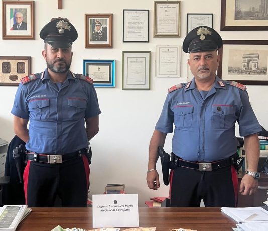 Truffa ad anziani, arrestati dai carabinieri due campani con un bottino di 10mila euro