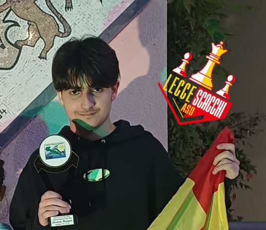 Il giovane scacchista Gabriele Longo alle Semifinali dei Campionati Italiani Assoluti di Imola