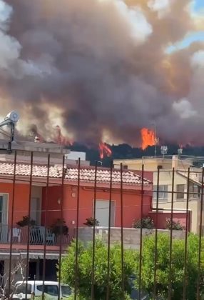 A fuoco un altro pezzo di vegetazione del Salento, tra Ruffano e Supersano - Corriere Salentino