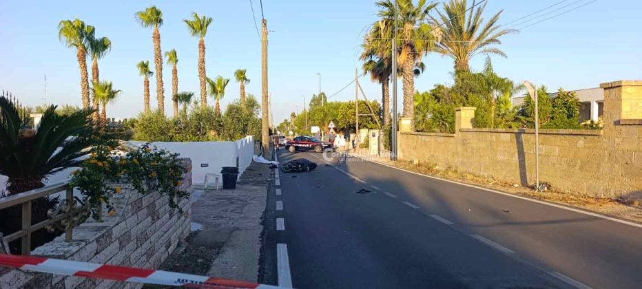 Si allunga la scia di sangue sulle strade del Salento: perde il controllo dello scooter, muore un 22enne - Corriere Salentino