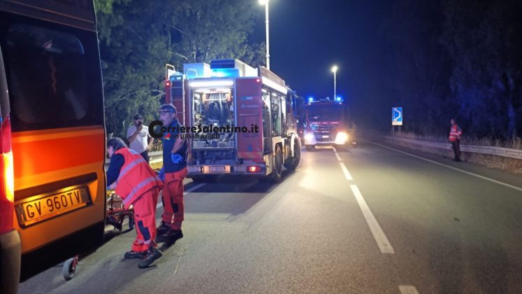 Tragedia sulla strada: perde il controllo dell'auto e finisce nella scarpata, muore un uomo - Corriere Salentino