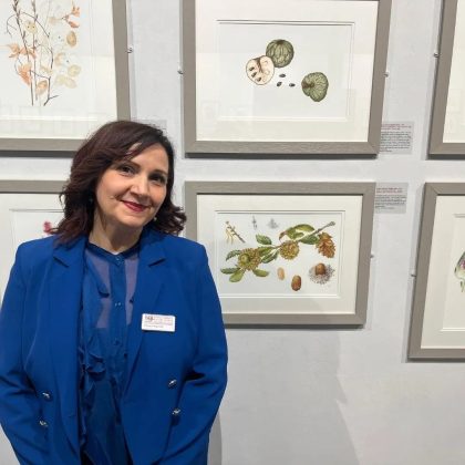Arte e scienza da Tuglie a Londra: Nunzia Imperiale dipinge la flora salentina per l'opera planetaria della SBA - Corriere Salentino