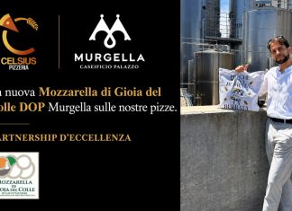 Pizza con Mozzarella Fiordilatte di Gioia del Colle DOP Murgella: la nuova scelta di qualità firmata Celsius