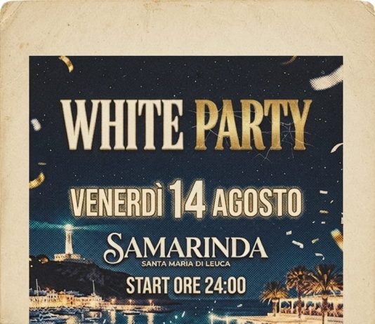 White Party sul mare, il fascino esclusivo del Samarinda illumina la notte di Leuca: il 14 agosto torna la festa più elegante dell’estate