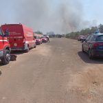 Incendio all'ecocentro di Lequile: operazioni proseguite per tutta la notte, al via le attività di bonifica - Corriere Salentino