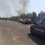 Incendio all'ecocentro di Lequile: operazioni proseguite per tutta la notte, al via le attività di bonifica - Corriere Salentino