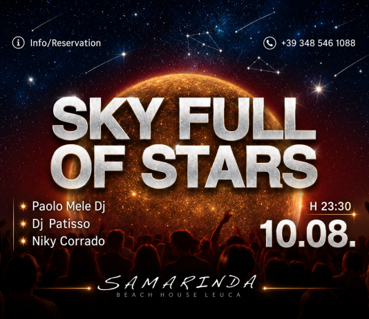 San Lorenzo al Samarinda, una notte sotto le stelle: Leuca balla in riva al mare