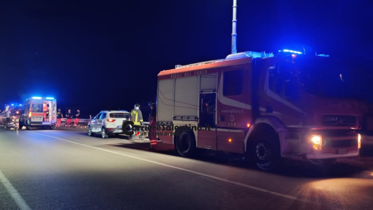 Scontro tra due auto sulla SS274: Lancia Y si ribalta, due feriti in codice rosso - Corriere Salentino