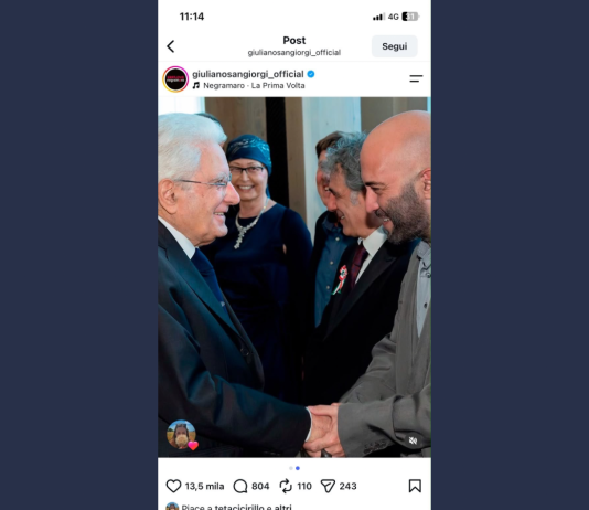 Giuliano Sangiorgi nominato Ufficiale al Merito della Repubblica dal Presidente Mattarella