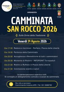 Sulle orme della tradizione: il 14 agosto la "Camminata di San Rocco", il pellegrinaggio verso il Santuario di Torrepaduli - Corriere Salentino