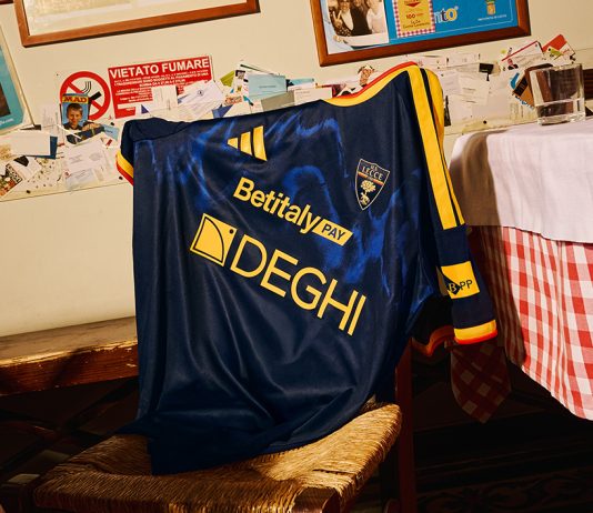 U.S. Lecce e adidas presentano la terza maglia