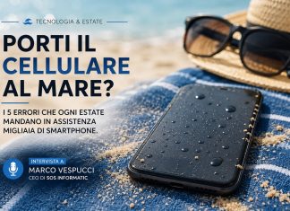 “Il mare non è il vero nemico degli smartphone”