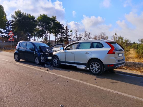 Schianto frontale sulla Racale-Torre Suda: 19enne in gravi condizioni - Corriere Salentino
