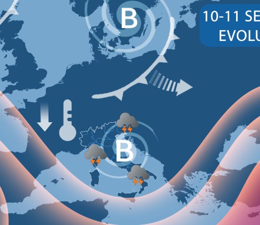 3BMETEO.COM: “il grande caldo sta per finire, arrivano temporali e un deciso ricambio d’aria”