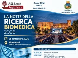 venerdì 25 settembre a monteroni “la notte della ricerca biomedica” Salute - Corriere Salentino