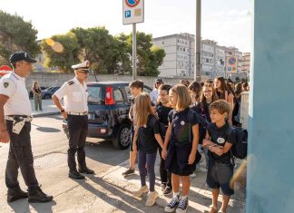 Il pedibus della scuola “Tempesta-Galateo” ha aperto oggi a Lecce la settimana europea della mobilità 2026
