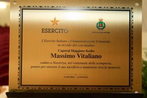 Massimo Vitaliano, a vent’anni dalla scomparsa il titolo di Veterano delle missioni internazionali. La cerimonia a Galatone - Corriere Salentino