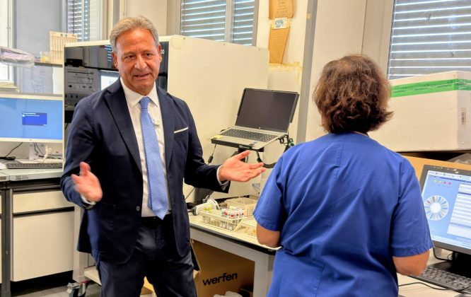 Ispezione Vito Fazzi, Pagliaro: "Laboratorio analisi da incubo: degrado e insicurezza, ma possibile che nessuno controlli?" - Corriere Salentino