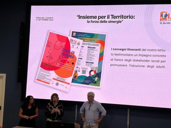 L’I.T.E. “A. De Viti De Marco” con l’istruzione degli Adulti alla Fiera del Levante - Corriere Salentino