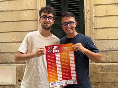 E’ il calendario del Lecce il primo prodotto realizzato dai ragazzi di Sportzine presso Hangar 10-20