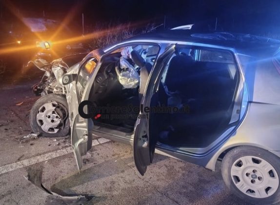 Scontro tra due auto sulla strada provinciale 86: grave un automobilista, ferito il parroco di Castro - Corriere Salentino